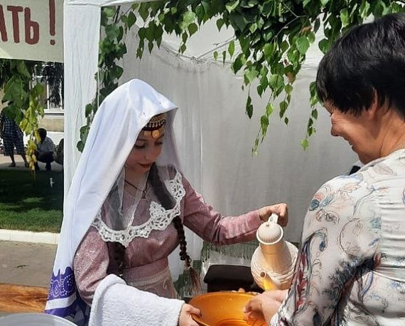 Воронежские соратники приняли участие в многонациональном фестивале "Грибановка собирает друзей"