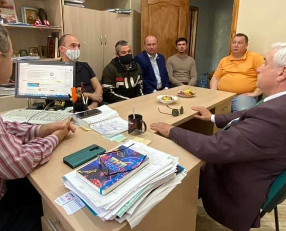 Любомир Радинович провел рабочее совещание с руководителем партячейки в Россоши