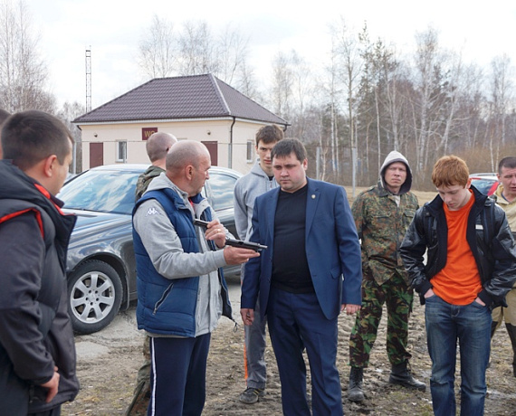 Патриоты приняли участие в соревнованиях по пластунскому многоборью