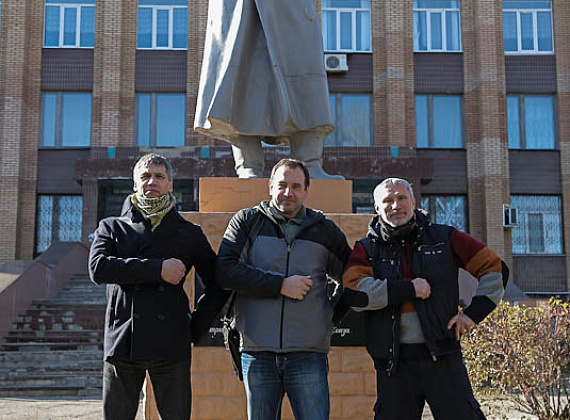 Делегация партии "РОДИНА" в Новороссии, 03.11.2014