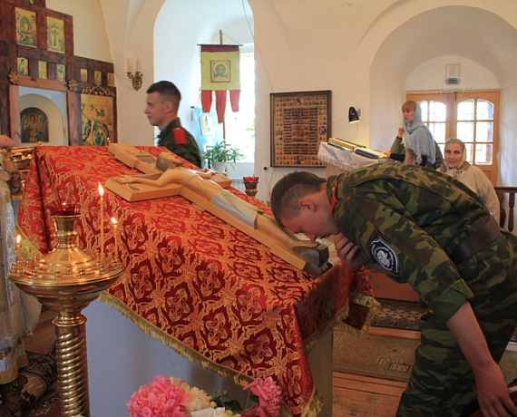 Партийцы посетили мемориальный комплекс "Хацунь" на Брянщине