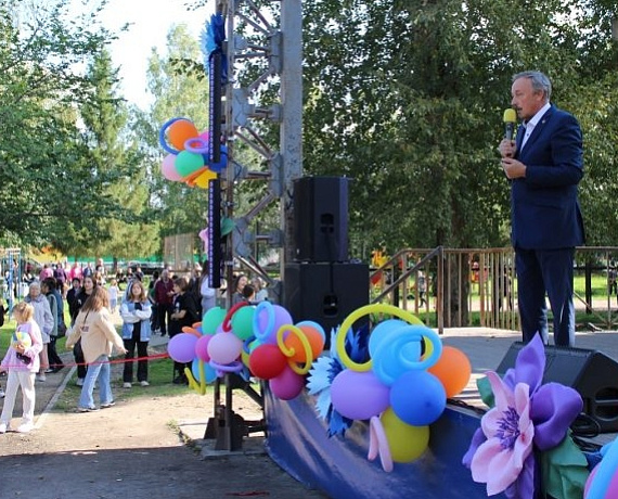 Клуб избирателей Вячеслава Илюхина помог организовать праздник для жителей Пашино