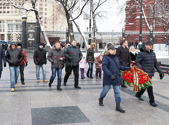 Партия "РОДИНА" почтила память погибших за Воронеж, 25.01.2015