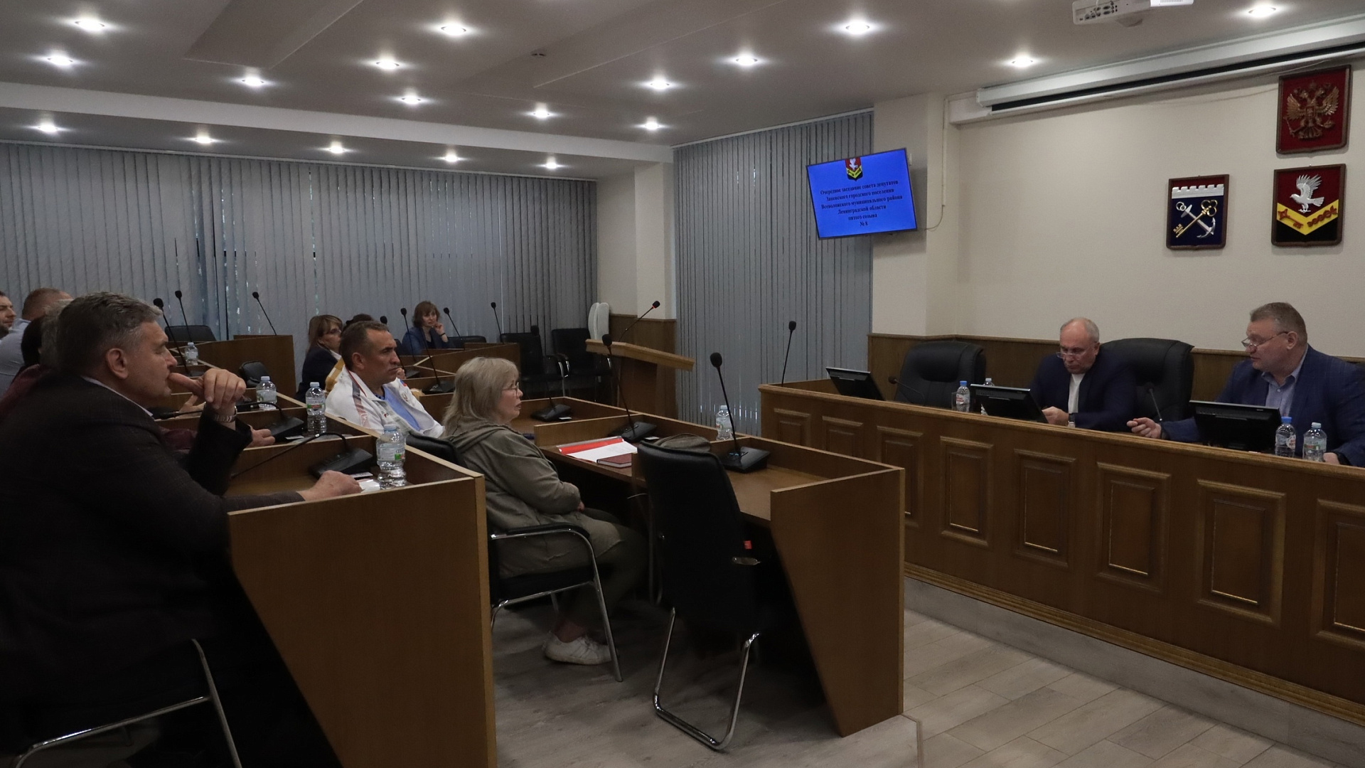 Георгий Шинкаренко принял участие в заседании совета депутатов Заневского поселения