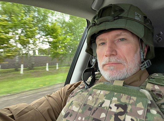 День Великой Победы Алексей Журавлев провел на передовой в Донбассе, 09.05.2022