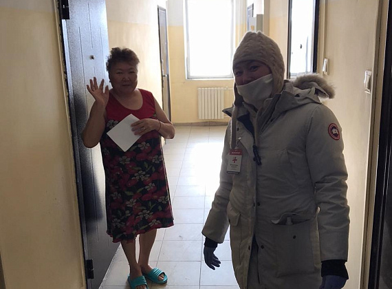"РОДИНА" провела акцию помощи людям, оказавшимся в сложном положении из-за пандемии коронавируса (13.04.2020)