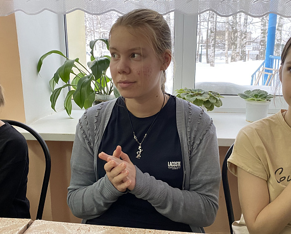 Федор Лугинин принял участие в открытом уроке для учащихся сельской школы