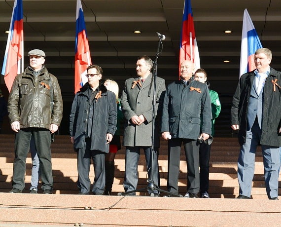 Красноярские партийцы: Слава единому русскому народу!