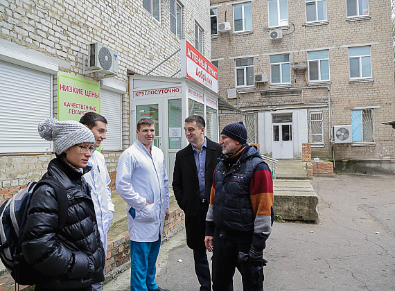 Делегация партии "РОДИНА" в Новороссии, 02.11.2014