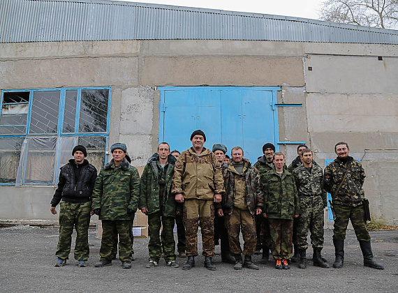 Делегация партии "РОДИНА" в Новороссии, 01.11.2014