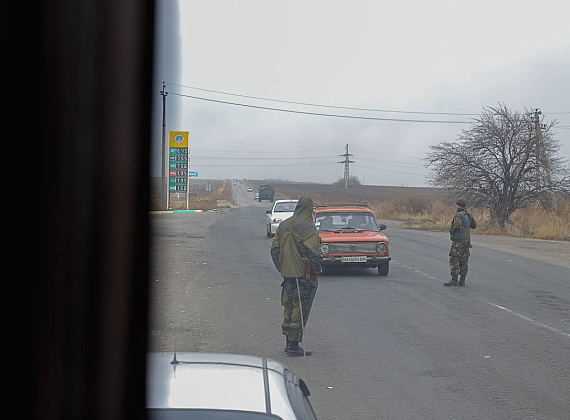 Делегация партии "РОДИНА" в Новороссии, 01.11.2014