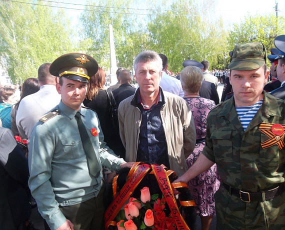 Рязанские партийцы приняли участие в празднике Победы