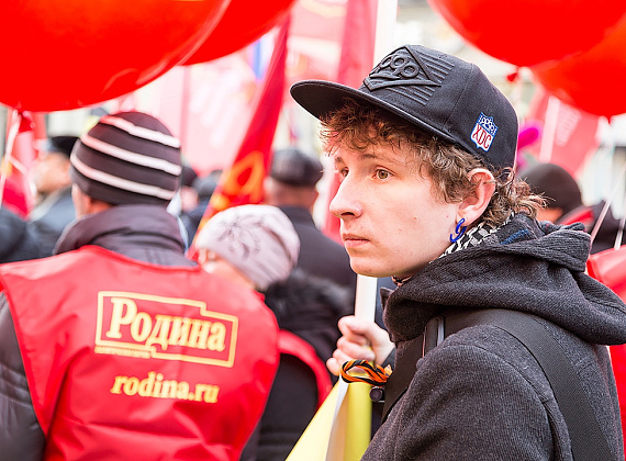 Партия "РОДИНА" - на акции "Мы едины!", 04.11.2014 (2 часть)