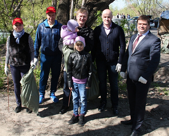 Воронежская "РОДИНА" провела субботник