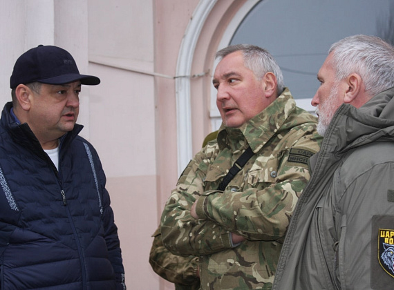 Рабочий визит Алексея Журавлева на Донбасс, ноябрь 2022 г.