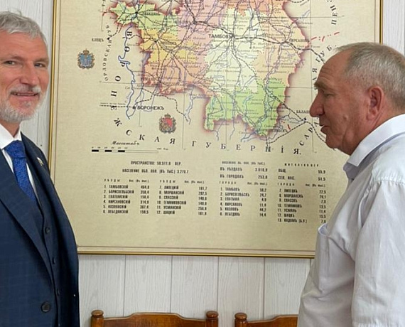 Журавлев высоко оценил развитие Моршанска и Моршанского района
