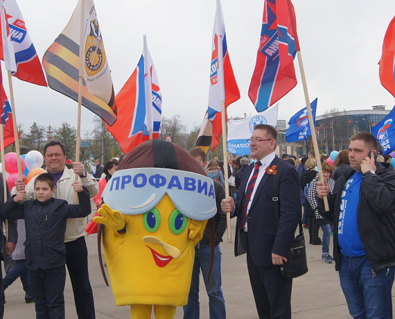 Активисты "РОДИНЫ" Татарстана приняли участие в митинге в честь праздника Весны и Труда