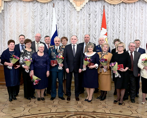 Фёдор Юрин награжден медалью ордена "За заслуги перед Отечеством" II степени