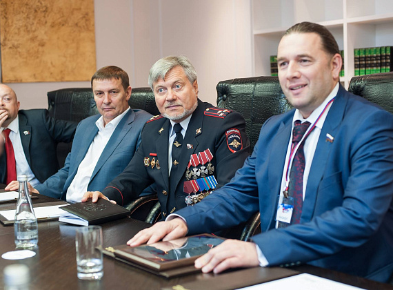 Журавлев представил Президиуму депутатов ГД, вступивших в партию "РОДИНА", 02.07.2016