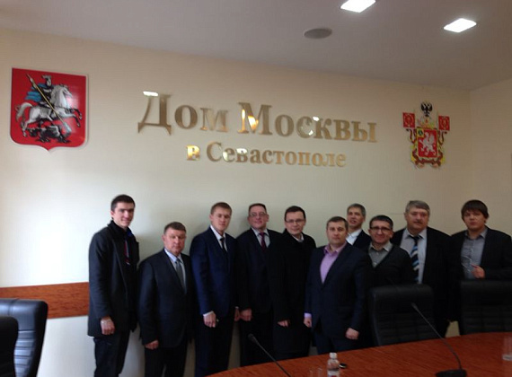 Делегация "РОДИНЫ" и инвесторов в Крыму, 12 и 13 апреля 2014 г.