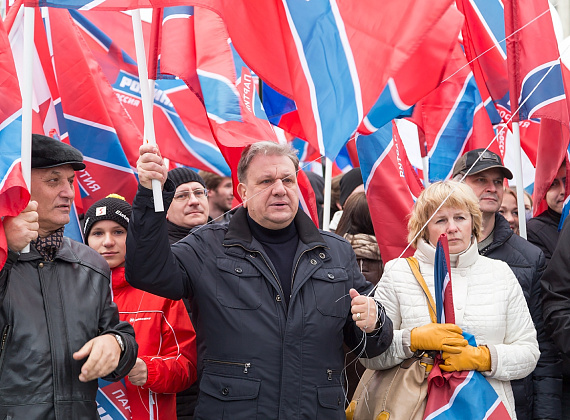 Партия "РОДИНА" приняла участие в шествии и митинге "Мы едины!", 04.11.2015 (часть 2)
