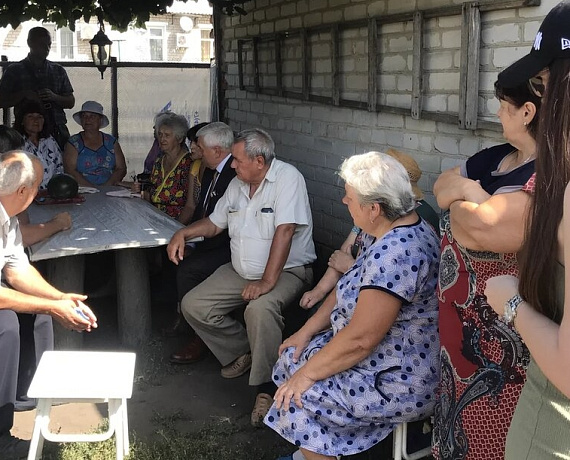 Председатель Воронежской "РОДИНЫ" совершил рабочий визит в Репьевский район