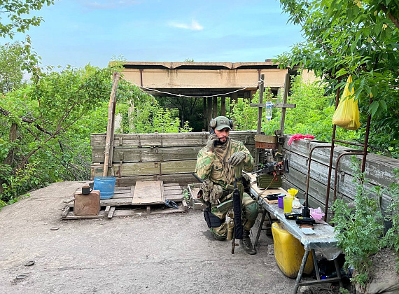 Визит Алексея Журавлева в зону проведения специальной военной операции (июнь 2022)