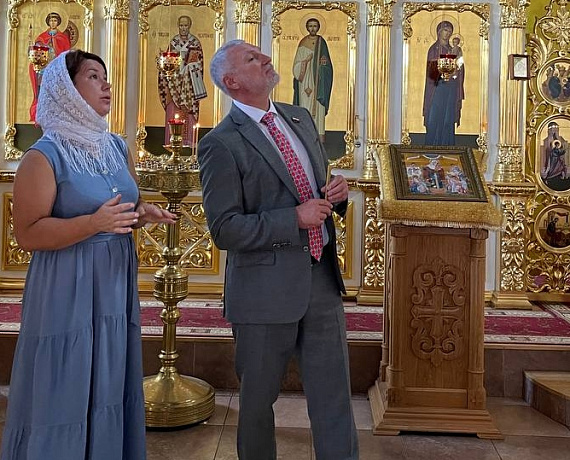 Рабочая поездка Журавлева в Тамбовскую область продолжилась в Мичуринском районе