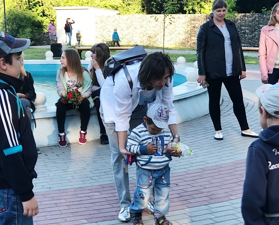 Женское движение воронежской "РОДИНЫ" организовало семейный праздник в городе Семилуки