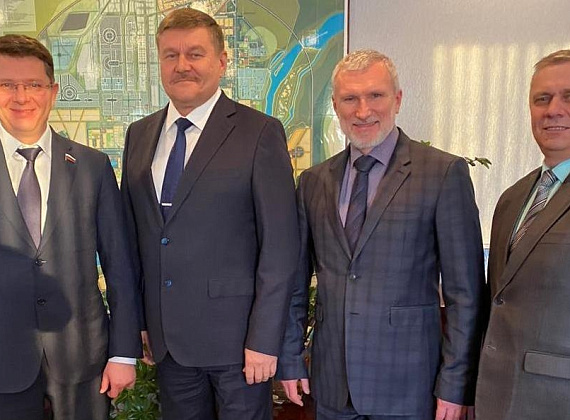 Рабочий визит Алексея Журавлева в Байконур (06-07.02.2020)