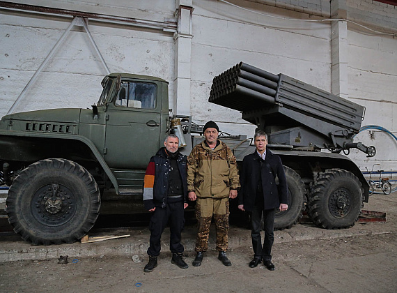 Делегация партии "РОДИНА" в Новороссии, 01.11.2014