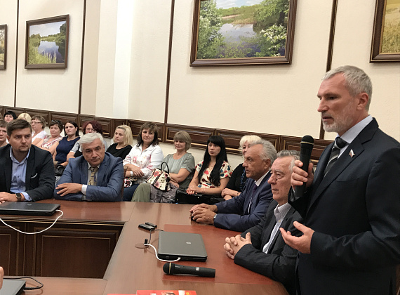 Рабочий визит Алексея Журавлева и Александра Проханова в Воронежскую область, 5-6.09.2017