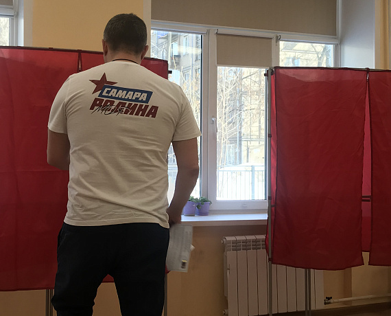Валерий Барсук принял участие в голосовании на выборах Президента России