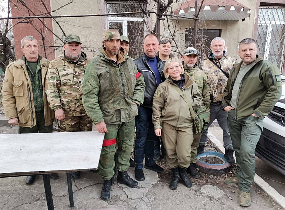 Алексей Журавлев в Луганске. Встреча с главой ЛНР Леонидом Пасечником (ЛНР, 29.03.2022)