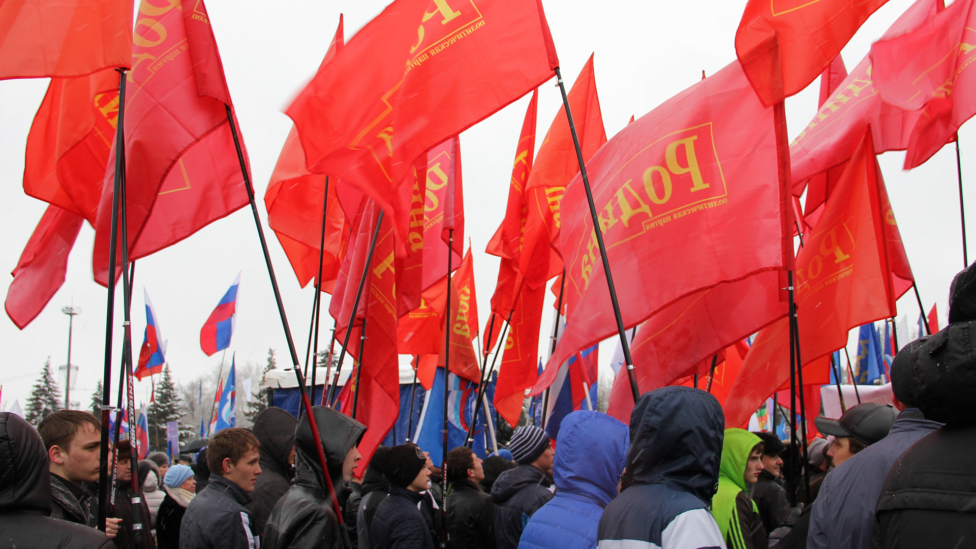 "РОДИНА" Самары вышла на митинг в поддержку Крыма