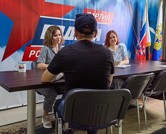 В Приемной Алексея Журавлева в Тамбове прошел прием граждан по личным вопросам