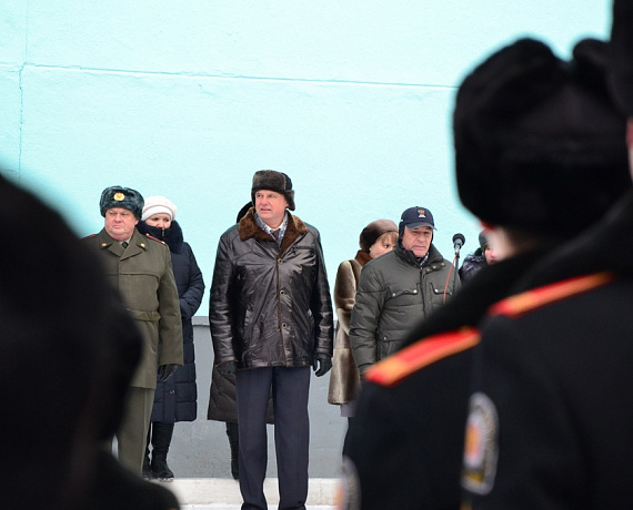 Пермские активисты поздравили кадетов с принятием присяги