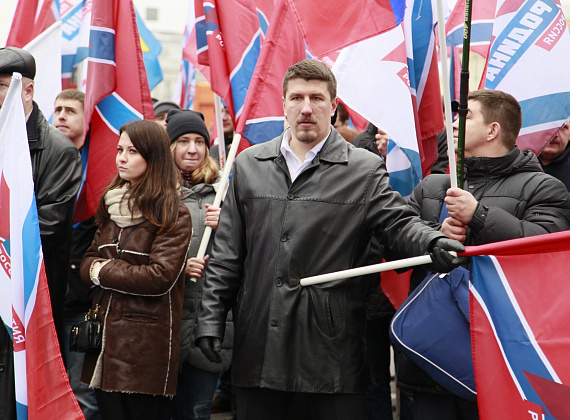 Партия "РОДИНА" приняла участие в шествии и митинге "Мы едины!", 04.11.2015