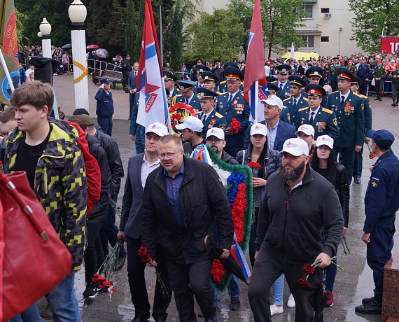 Сочинские соратники приняли участие в митинге памяти героев Великой Отечественной войны 