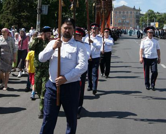 Курские соратники приняли участие в крестном ходе