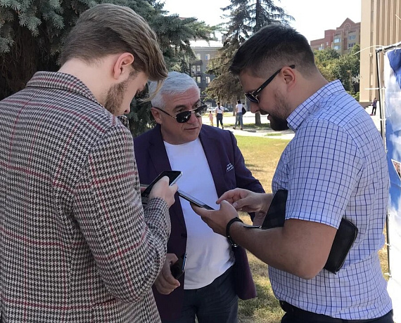 Реготделение "РОДИНЫ" провело агитационную работу в Воронеже
