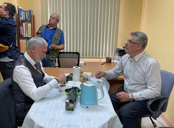 Рабочий визит Алексея Журавлева в Новгородскую область, 17.05.2021