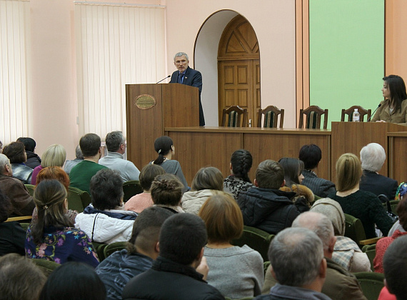 Выступление Алексея Журавлёва в ПГУ, 27.11.2015