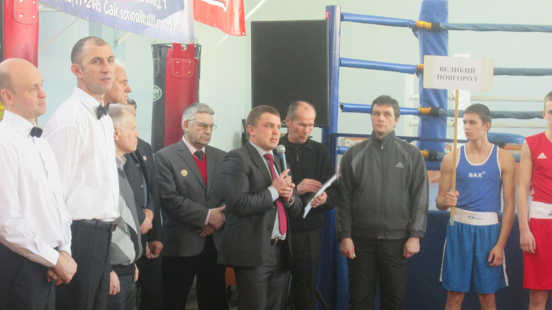В Великом Новгороде стартовал турнир по боксу
