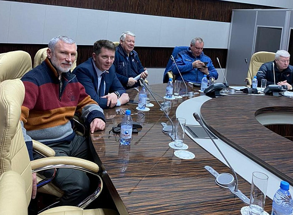 Рабочий визит Алексея Журавлева в Байконур (06-07.02.2020)