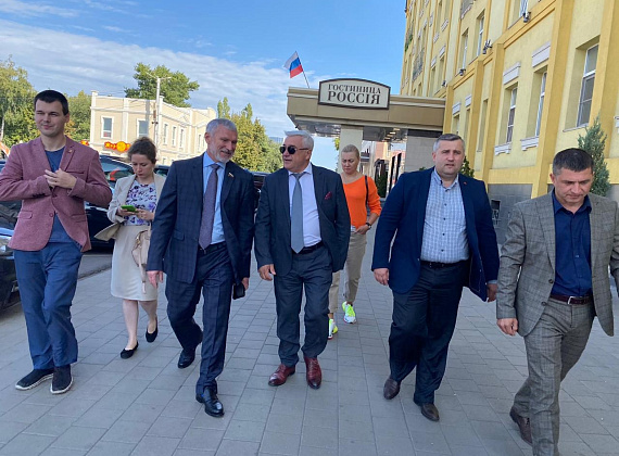 Рабочий визит Алексея Журавлева в Воронежскую область 05-06.09.2020 г.