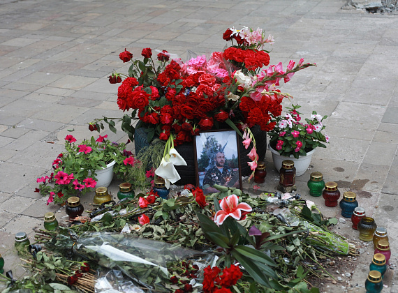 Визит Алексея Журавлёва в Луганскую народную республику, июнь 2014 г.