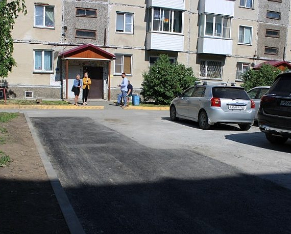 Комиссия приняла объекты благоустройства, выполненных по наказам избирателей депутатам Вячеславу Илюхину и Леониду Рыбину