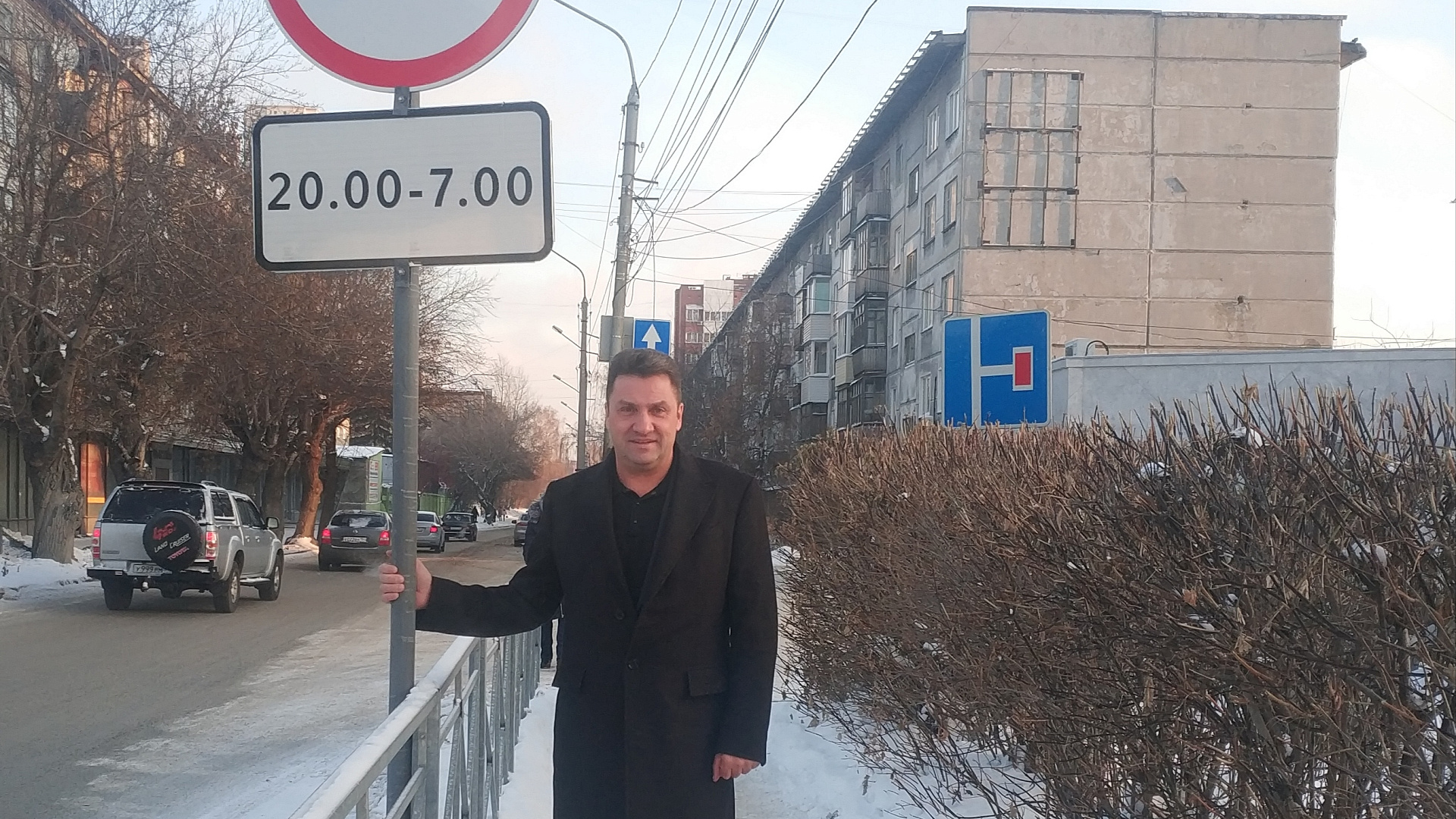 Новосибирским соратникам после обращения горожан удалось ограничить движение грузовиков