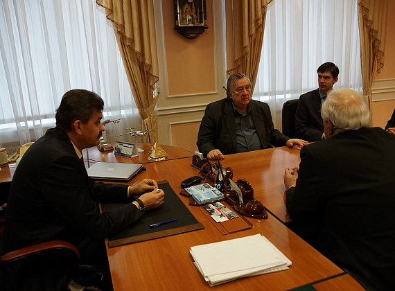 Визит Александра Проханова в Воронеж, 20 февраля 2014 г.